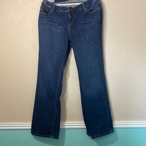 Torrid Relaxed Bootcut Blue Jean Dark Wash